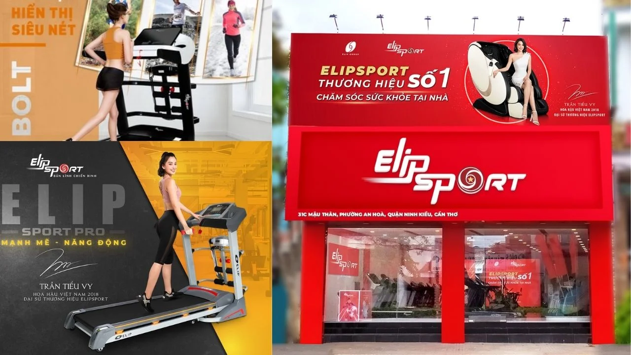  Elip Sport – Cung Cấp máy chạy bộ Cần Thơ 