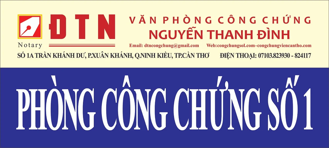 Văn phòng công chứng Nguyễn Thanh Đình