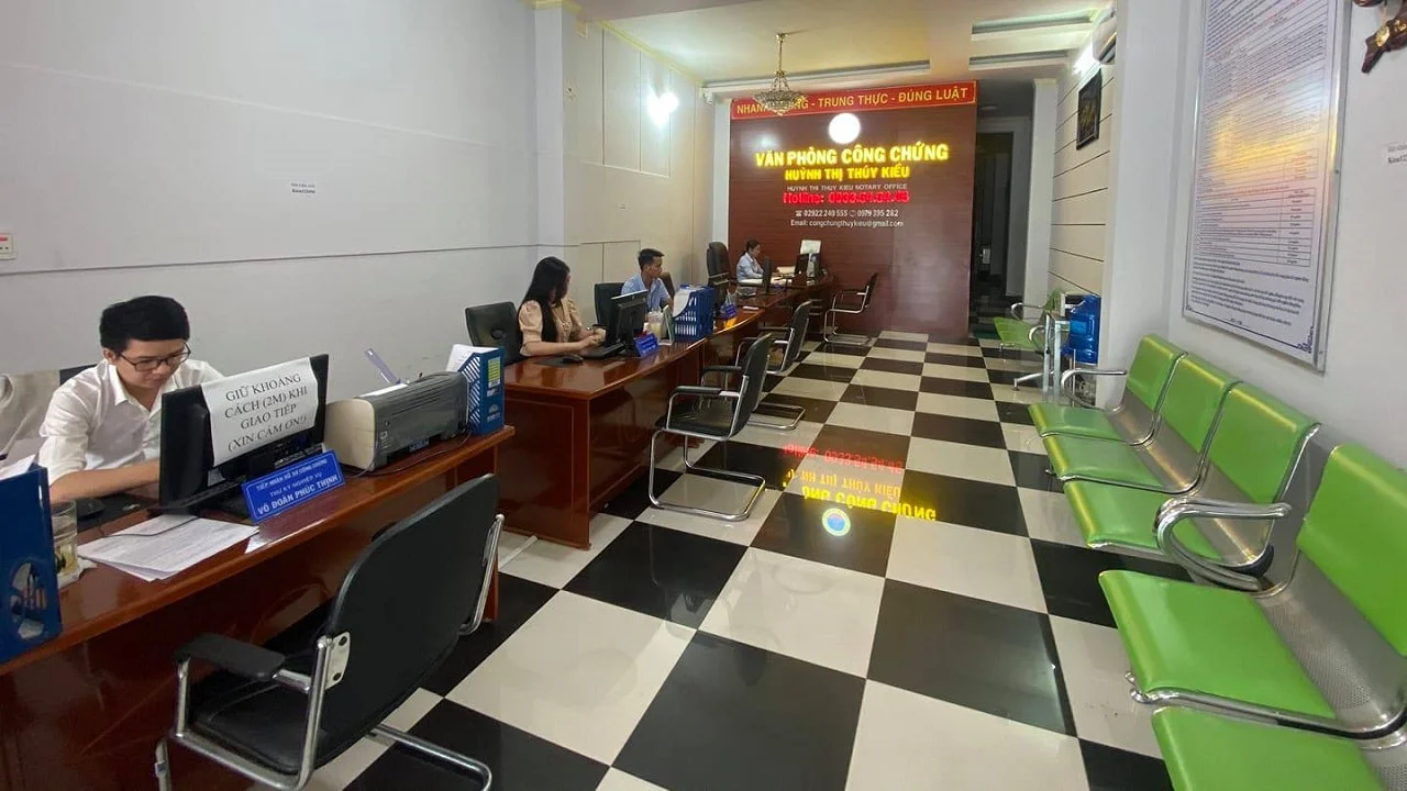 Văn phòng công chứng Huỳnh Thị Thúy Kiều