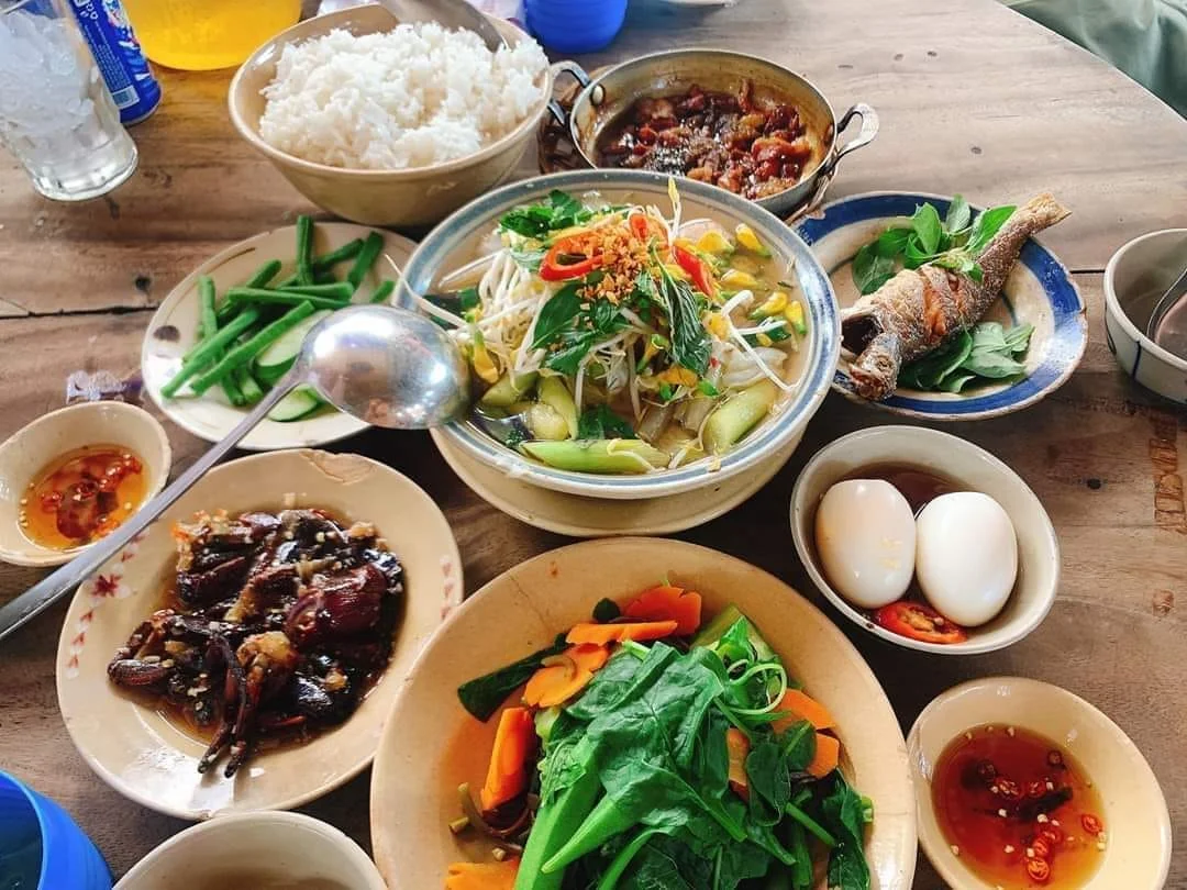 Quán ăn trưa ngon tại Cần Thơ - Quán Hồi Đó